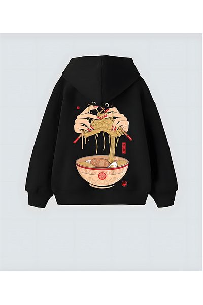 Aesthia Ramen Design Hooded Unisex Sweatshit Hoodie