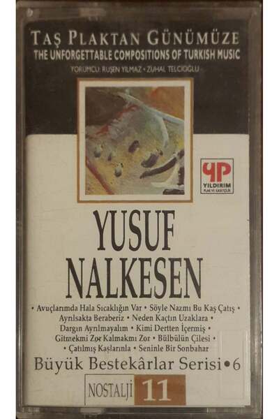 Plak İstasyonu يوسف نالكيسن الحنين 11 كاسيت في الجيلاتين غير المفتوح