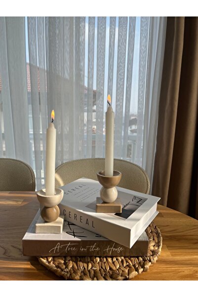 ELASİBEL HOME Sütun Şam’dan 2’li set