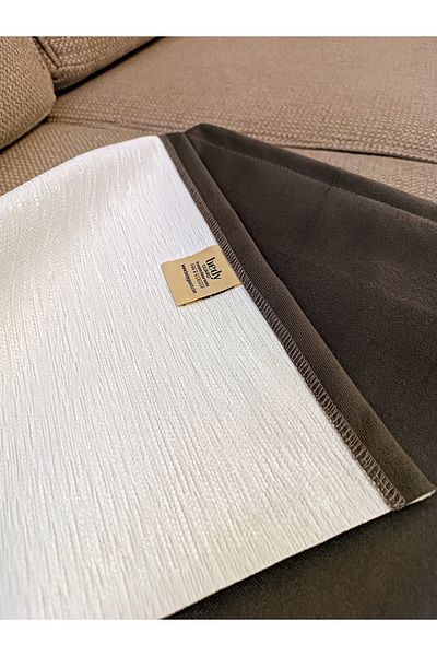 BEDY GUARD Toscana Liquid Proof Non-Slip Sofa Cover Double Sided Beige and Anthracite Single 75*120cm