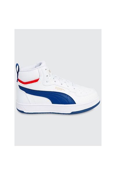 Puma Pantofi sport pentru copii Caven 2.0 Mid Ps 393843 alb