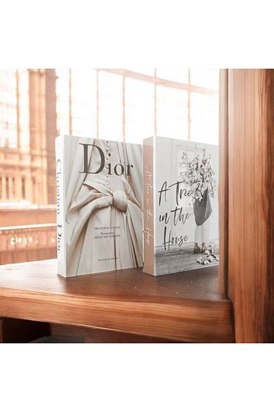 NARİBA Wedding Dress&A Tree 2-Piece Decorative Book Box