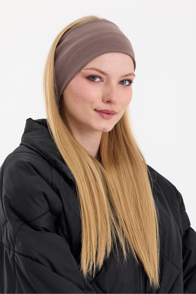 Butikgiz Dámská bavlněná sportovní čelenka – zateplená, protiskluzová, ultralehká