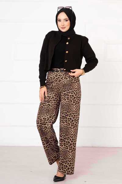 EBRUTESETTÜR Elastic Waist Striped Pants