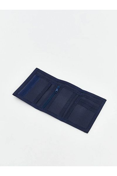 LC Waikiki Lcw Accessories Navy Blue Printed Boy Wallet