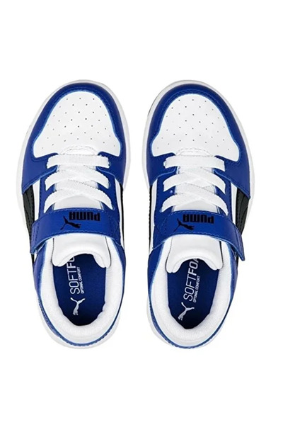Puma Navy Blue 370492 -19 Pm Rebound Layup Lo Sl V Ps &amp; Ccedil;Children's Sneakers