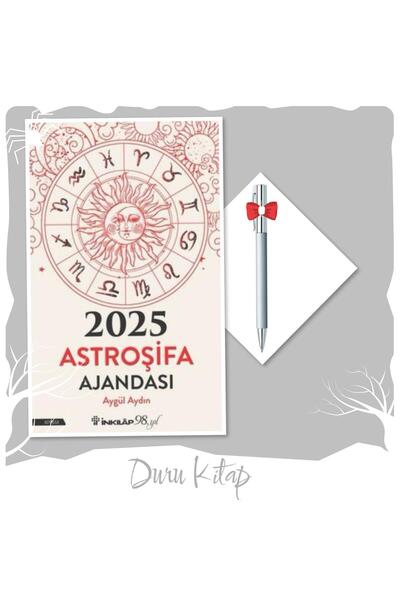 İnkılap Kitabevi 2025 Astroşifa Ajandası - Aygül Aydın - Caprice Tükenmez Kal...