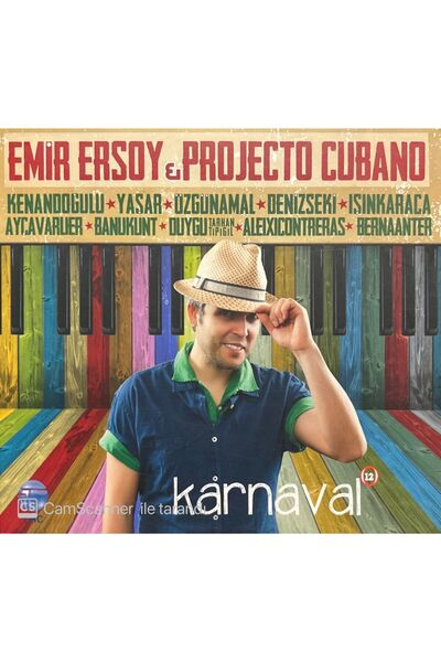 Plak İstasyonu (إنه قرص مضغوط وليس قرص مضغوط) Cd Emir Ersoy & Projecto Cubano Cd