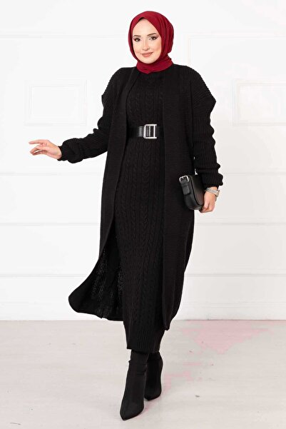 EBRUTESETTÜR Saç Örgülü İkili Takım