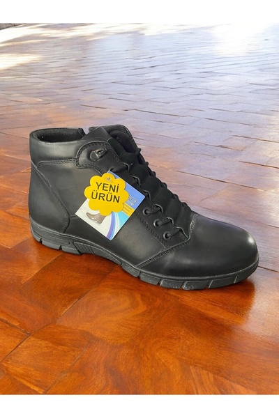 Crisso Konay718 hakiki deri kışlık erkek botu