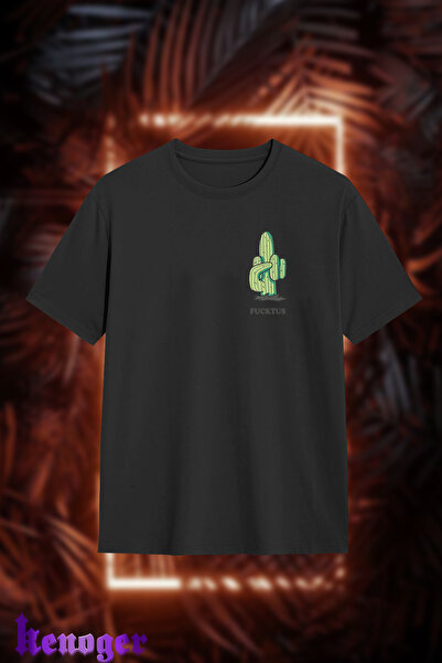 donamod تيشيرت كبير الحجم للجنسين - تيشيرت مطبوع عليه فوكتوس