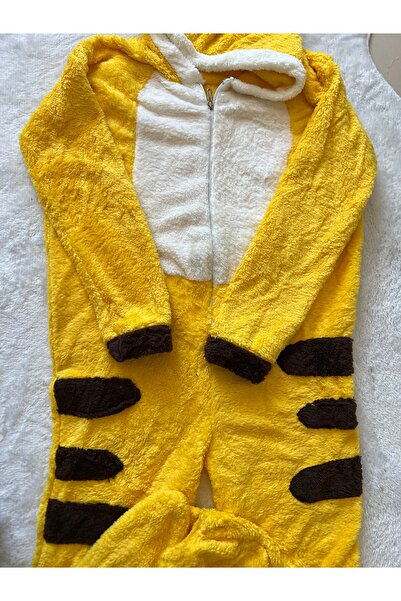 TULUM'S Kadın peluş tulum pijama takımı