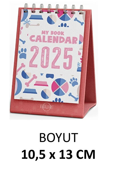 Dokuz Yayınları VİVAGO ART KÖPEKLER TAKVİM   10,5 x 13 CM  BEZ ÇANTA HEDİYELİ  KOD 6