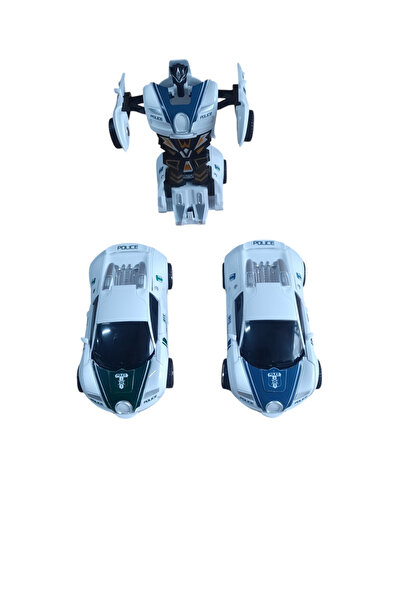 arabamix Kendiliğinden Robota Dönüşebilen Araç Oyuncak Transformens