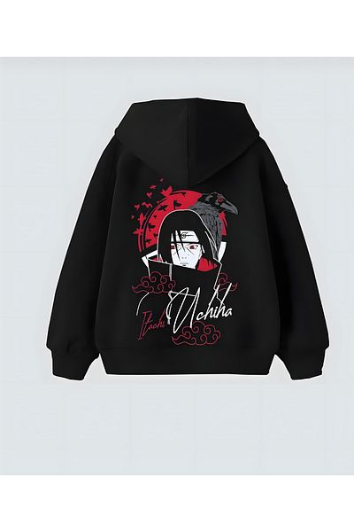 Aesthia Uchiha Design Hooded Unisex Sweatshit Hoodie