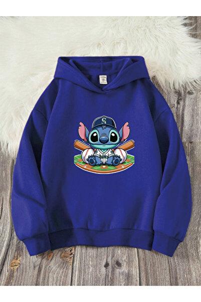 YUNAYT Дитячий світшот з капюшоном і принтом