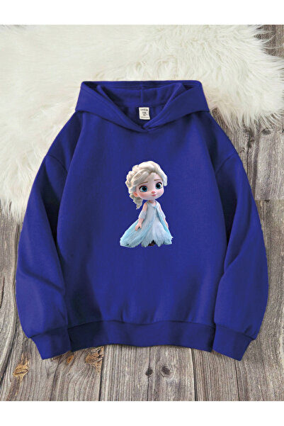 YUNAYT Дитячий світшот з капюшоном і принтом