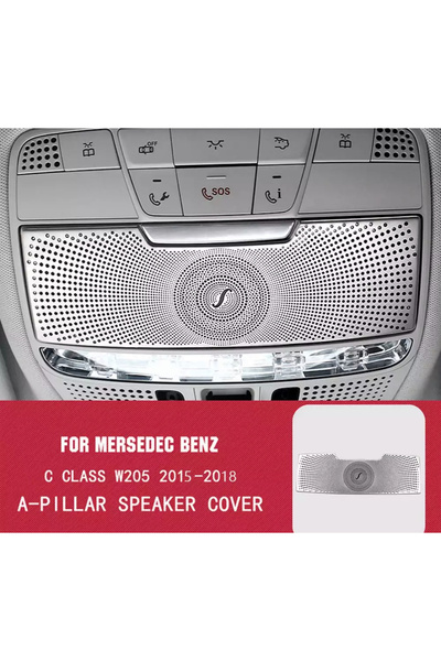Store Mercedes W205 Tavan Gözlüklük Hoparlör Kapak Krom