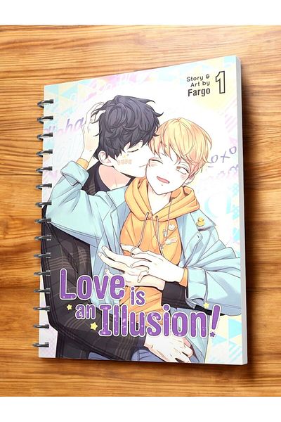 nihonwosekai Yaoi BL Anime A5 Size Spiral Notebook 50 Sheets