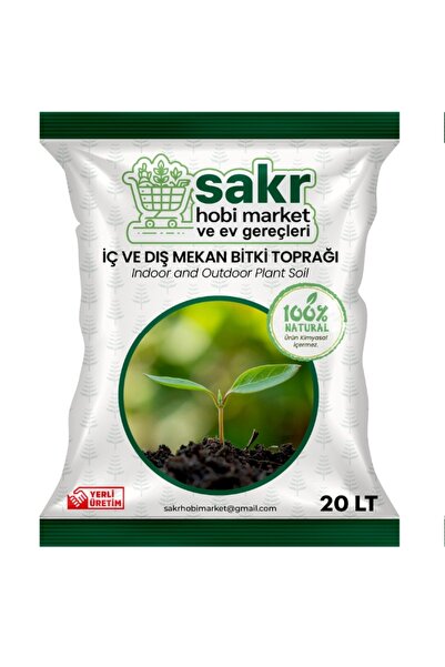 Garden Çiçek Toprağı Torf Bitki Toprağı Zengin İçerikli 20 litre