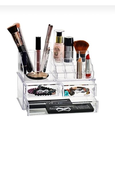 KAYAGROUP Makeup Organizer Set with 3 Drawers Makeup Organizer