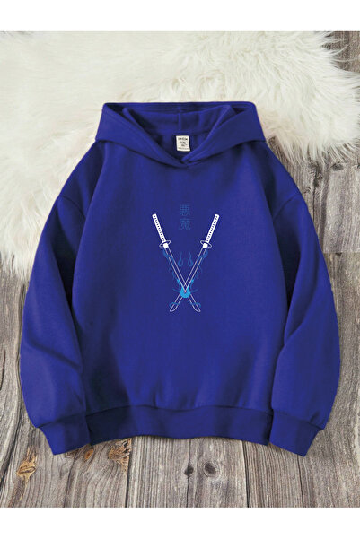 YUNAYT Dječja majica sa kapuljačom i printom