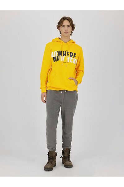 Ltb Slogan Printed Yellow Sweatshirt