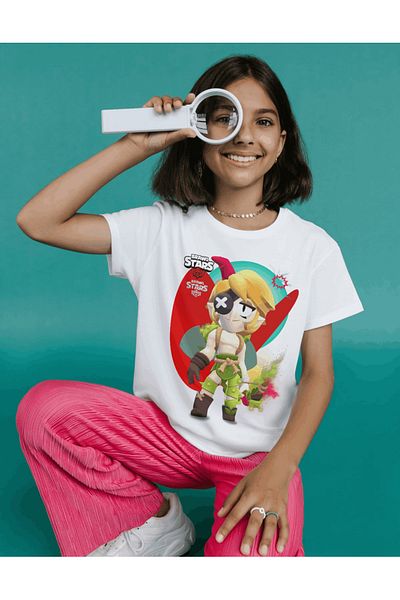 ALPŞAN TİCARET Tricou BRAWL STARS Angelo Elf - pentru copii și adulți