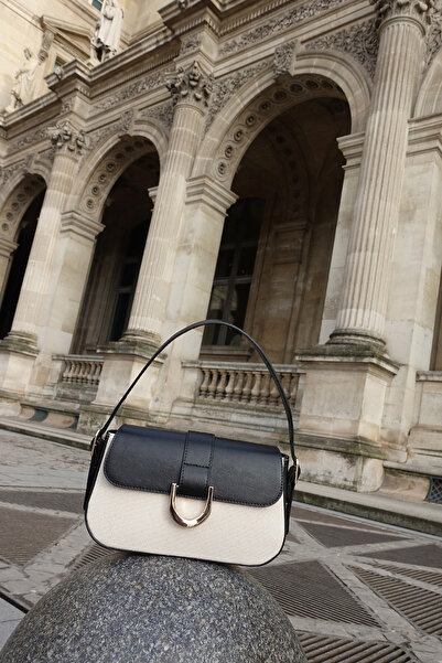 Housebags Kadın Kanvas Ayarlanabilir Askılı Mıknatıs ve Fermuar Kapamalı El-O...