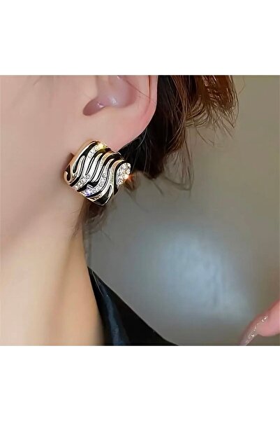 Store Zebra Pattern Stylish Women's Earrings