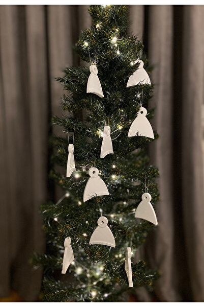 ASRIN Ev Teknolojileri Christmas Tree 10Pcs Christmas Hat Ornament