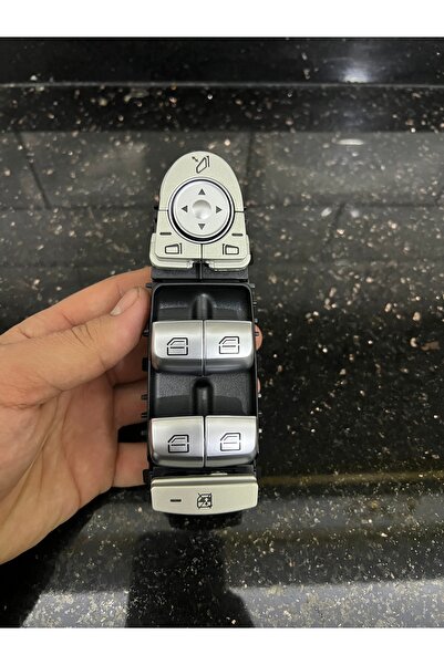 Store MERCEDES CAM DÜĞME PANELİ SİYAH W205 W213