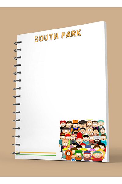 nihonwosekai South Park A5 Spiral Notebook 50 Sheets