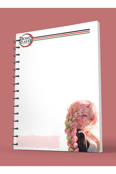 nihonwosekai Demon Slayer Demon Slayer Anime A5 Caiet cu spirală 50 de coli