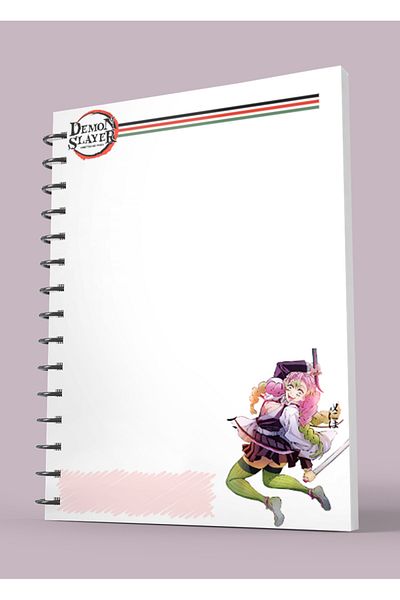 nihonwosekai Demon Slayer Demon Slayer Anime A5 Boy Spiral Notebook 50 Sheets