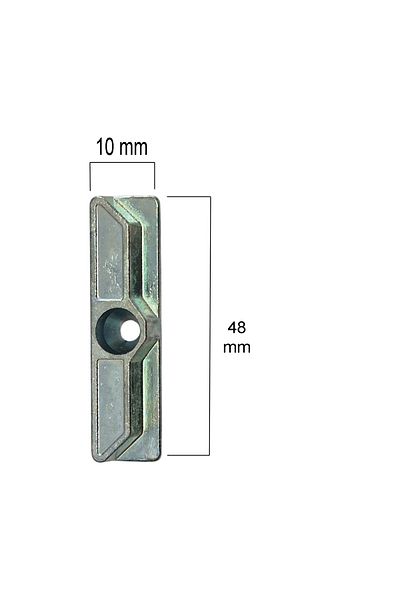 ALETÇANTAM Pvc Pimapen Spanish Window Door Lock Striker -10 Pieces