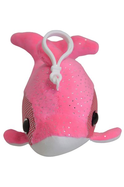 SELAY TOYS Pink Dolphin Plush Keychain - 1497