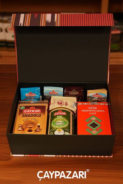 Çaykur Local Gift Box 6 - Stylish and Convenient