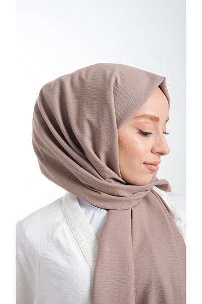 HÜRREM BONE Mink Plain Classic Shawl Cotton Jazz Plain 202105_10