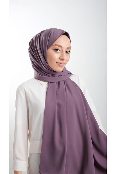 HÜRREM BONE Αποξηραμένο τριαντάφυλλο Medina Silk Shawl Medina Silk Απλό Κλασικό 202103 _18