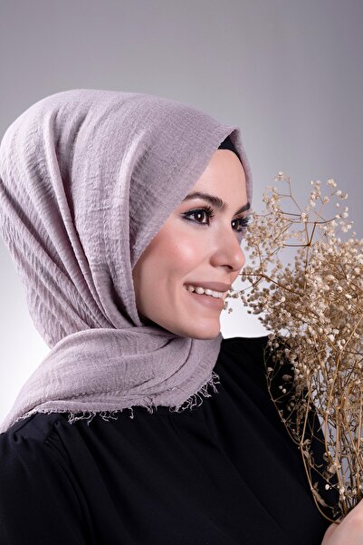 HÜRREMBONE SARAYDAN GELEN GÜZELLİK Виолетов класически училищен шал Плетен ша...