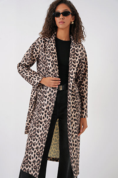 Bigdart 9118 Double Breasted Lapel Cashew Coat - C. Brown