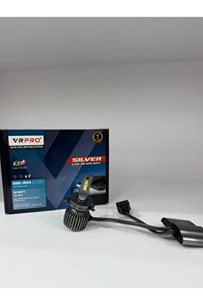 Led VR PRO H4 Zenon 22BİN LÜMEN 65 WAT Şimşek Etkili güçlü aydınlatma