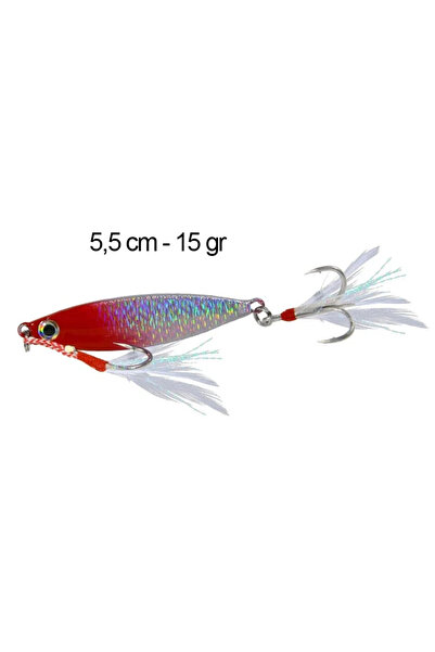 usmtekno Jig Yem15 grMetal Jig Suni Yapay Balık Yemi Rapala İstavrit Sarıkana...