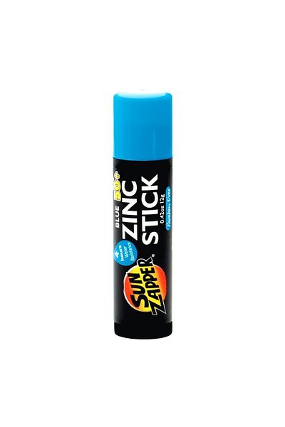zapper Sun Zapper Blue - 50 SPF Zinc Stick 12 Gr
