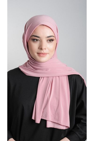 HÜRREM BONE Πούδρα Practical Ready-Made Snap Scarf Sandy Fabric Plain 1817_06