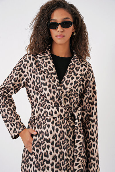 Bigdart 9118 Double Breasted Lapel Cashew Coat - C. Brown