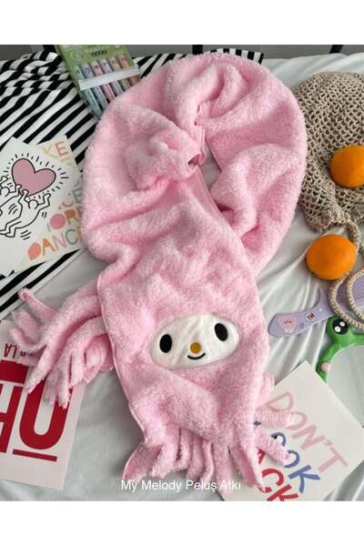 HEDİYEVİM My Melody - Kromi Plush Scarf Anime