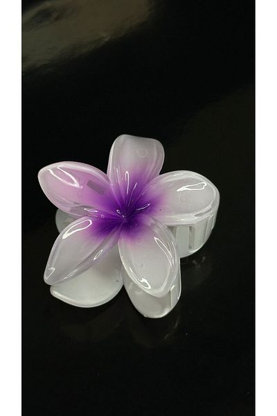 Mollycrush Women's Lotus Flower Design Peg Buckle Elegant and Elegant Hair Accessory