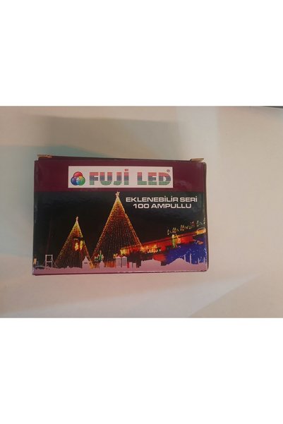 SAKİN ENERJİ Fuji̇ Eklenebi̇Li̇R Seri̇ White Led with 100 Bulbs